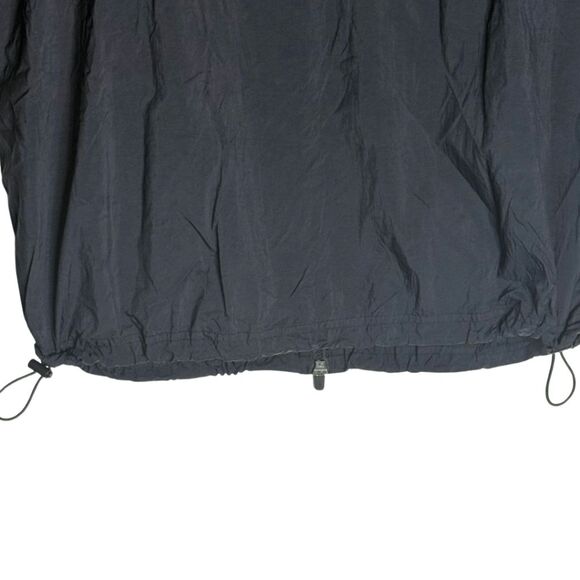 Fabletics Men's Full Zip Long Sleeve Mock Neck Windbreaker Jacket Black Medium - Picture 6 of 7